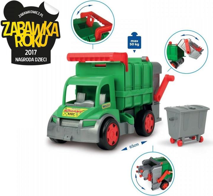 Produktbild Wader Garbage truck 60 cm Giant Farmer in bulk