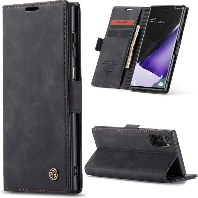 Produktbild Caseme Leder Flip Wallet Case Hülle (Samsung Galaxy Note 20)