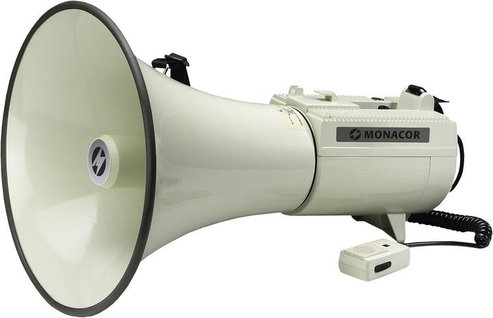 Image du produit Monacor Mégaphone TM-45 avec microphone à main (Porte-voix)