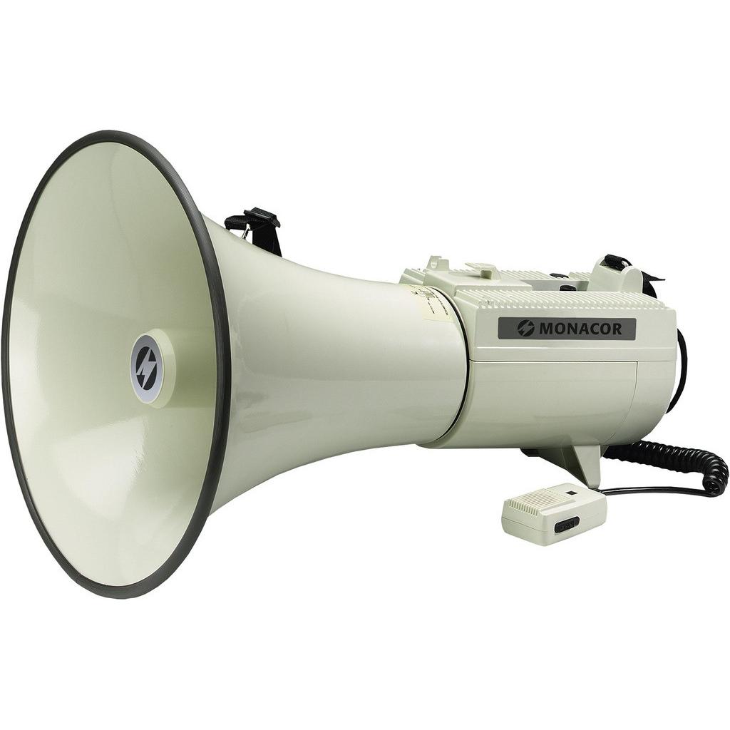 Monacor Megaphon TM-45 mit Handmikrofo (Megaphon), Audio Zubehör, Weiss