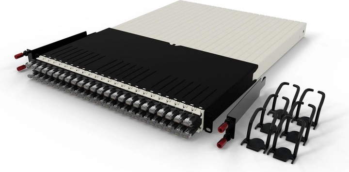 Produktbild PATCHBOX one / 30RU / Cat 6A, STP, 1.8 m, Schwarz (STP, CAT6a, 1.80 m)