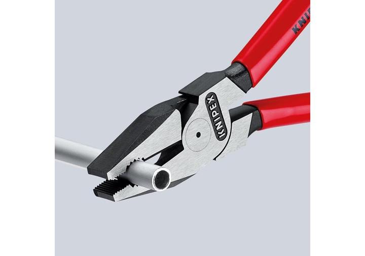 Actual product image Knipex High Leverage Combination Pliers 02 02 180 SB (180 mm)