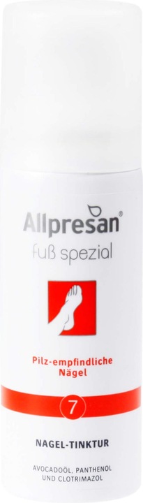 Actual product image Allpresan Foot special nail tincture, 50 ml solution (Foot deodorant & powder, 50 ml)