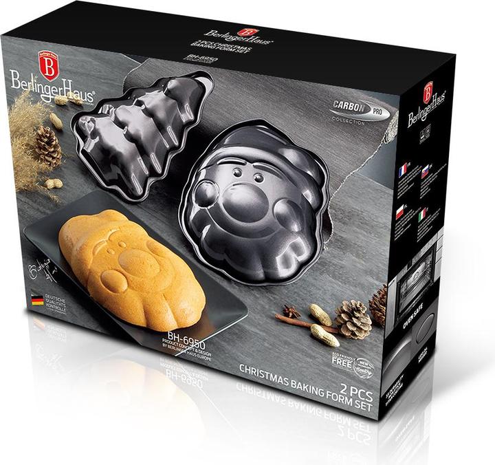 Produktbild BerlingerHaus Weihnachtsbackform-Set