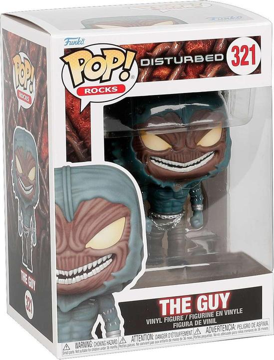 Actual product image Funko Disturbed POP! Rocks Vinyl Figurine The Guy 9 cm