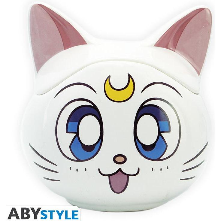 ABYstyle SAILOR MOON - Mug 3D - Artemis x2, Tazza, Bianco