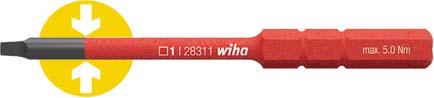 Actual product image Wiha VDE Inside square (Robertson) (2)