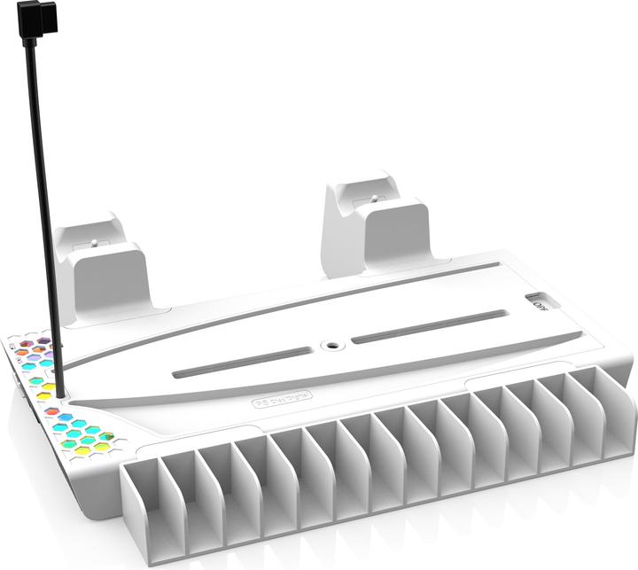 Actual product image Oniverse Nexus 5 Multifunctionele Standaard (PS5/ PS5 Slim) Wit (ONICSMLT-PS5-WHT) (PS5)