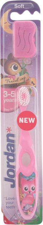 Immagine prodotto Jordan Spazzolino Step By Step per bambini 3-5 anni Soft 1pz. (Morbido, 1 x)