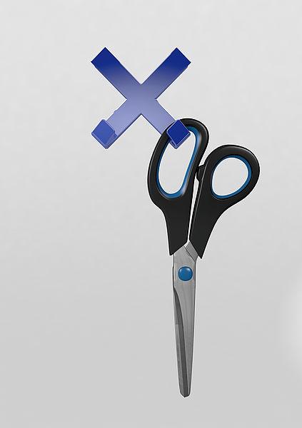 Actual product image Magni Mega Magnet CROSS XL (70 x 70 mm, incl. 2 hooks for hanging objects) blue (1 x)