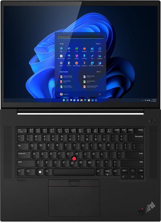 Actual product image Lenovo ThinkPad X1 Extreme Gen 5 (16", 1000 GB, 32 GB, DE, Intel Core i7-12700H)