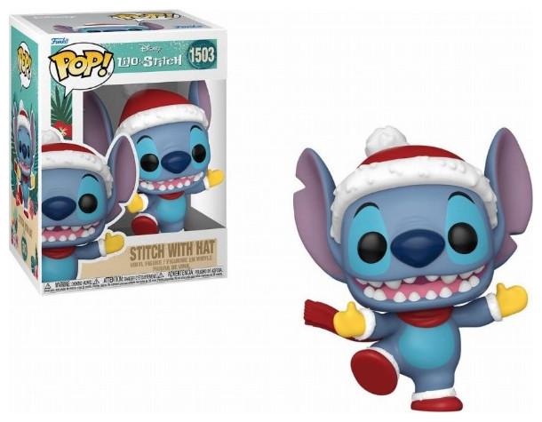 Actual product image Funko Disney Stitch with Santa Hat