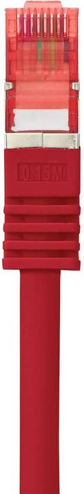 Produktbild Renkforce RF-5176540 RJ45 Netzwerkkabel, Patchkabel CAT 6 S/FTP 0.50 m Rot mit R (S/FTP, CAT6, 0.50 m)