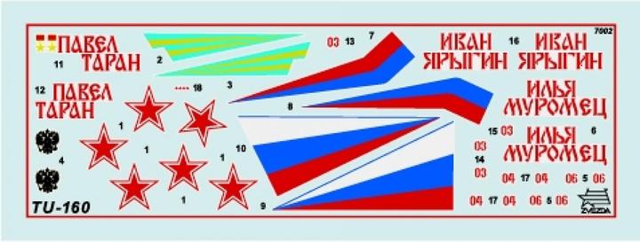 Produktbild Carson 1:144 TU-160 Rus.Sup.Bomber BlackJack WA