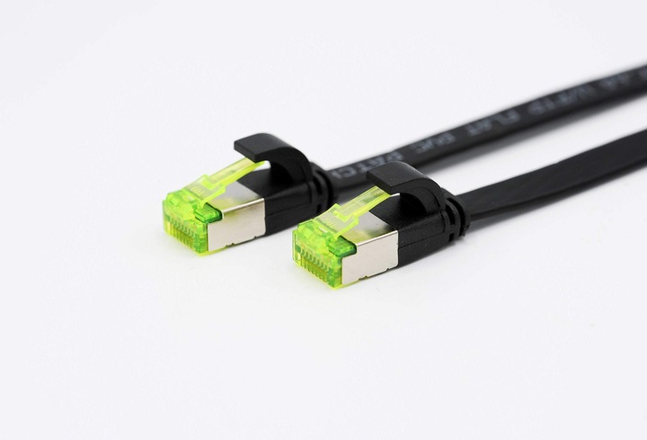 Actual product image Helos Herweck patch cable (S/FTP, CAT6a, 0.30 m)