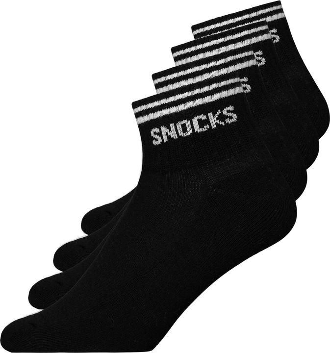 Produktbild Snocks Retro Sneaker Socken (4er Pack, 39 - 42)