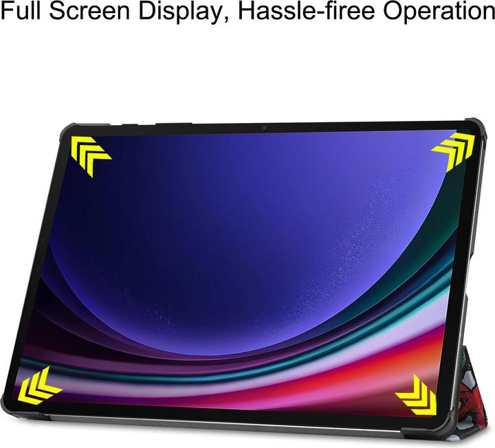 Produktbild Lobwerk Hülle für Samsung Tab Galaxy S9 Ultra SM-X910 SM-916B 14.6 Zoll Smart Cover Etui mit Standfunktion u