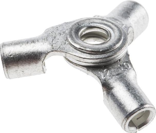 Produktbild RS PRO Crimp-Verteiler 3fach unisol. 4-6mm2
