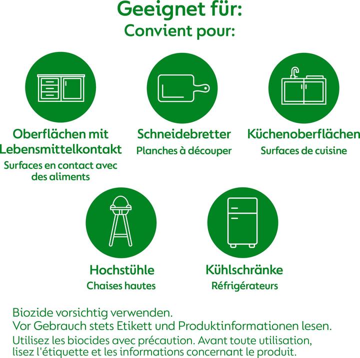 Produktbild Dettol Allzweckreiniger Desinfektionstücher Wasserlilie 50 Stück