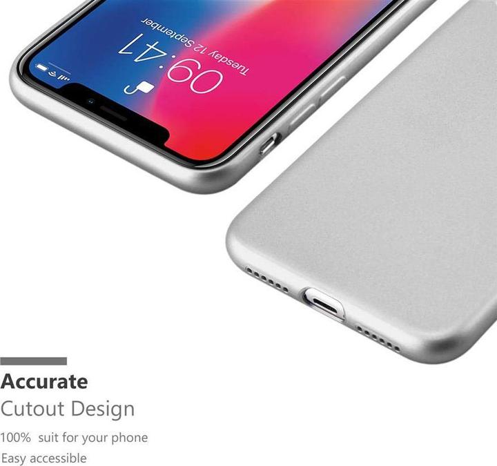 Immagine prodotto Cadorabo Copertura metallica opaca in TPU (Apple iPhone X)