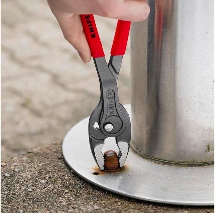 Produktbild Knipex TwinGrip Frontgreifzange 82 01 250 (rot, Länge 250mm) (250 mm)