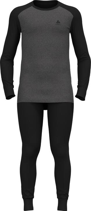 Black, Dark grey melange