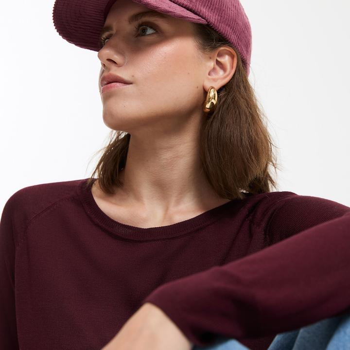 Immagine prodotto La Redoute Collections Pullover mit Rundhalsausschnitt aus Feinstrick (XS)