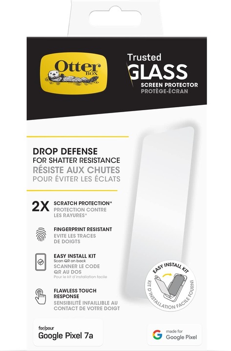 Actual product image OtterBox Trusted Glass (1 Piece, Google Pixel 7a)