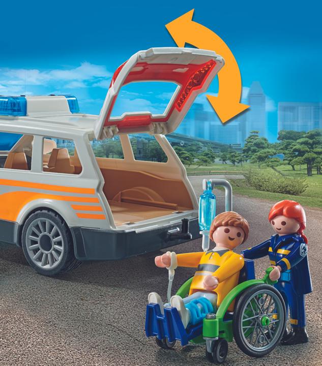 Image du produit Playmobil Voiture de secours (71037, Playmobil City Life)