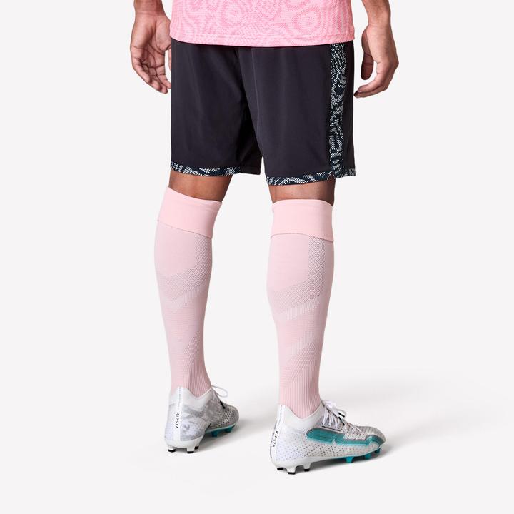 Produktbild Kipsta Damen/Herren Fussball Shorts - Viralto II Snake schwarz/grau (M)