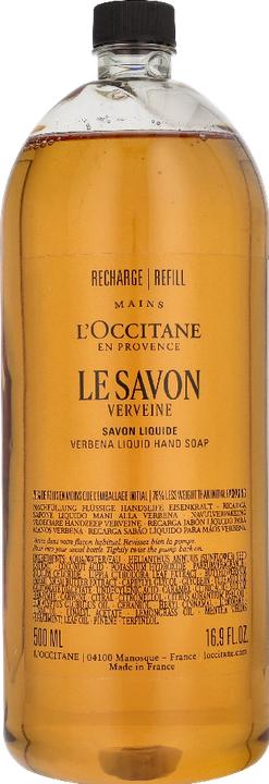 Actual product image L'Occitane Shea Butter Verbena Liquid Soap 500ml (Liquid soap, refill, 500 ml)