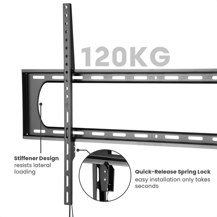 Actual product image Value TV wall bracket, 35 mm wall distance (Wall, 120 kg, 60" - 120")