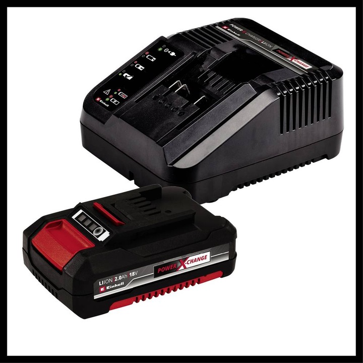 Actual product image Einhell Cordless leaf blower GE-ULB 18 Li E-Kit, 2.0 Ah battery (Rechargeable battery operated, Leaf blower)