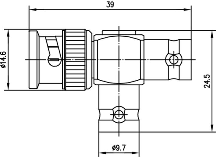 Produktbild Telegärtner BNC-T-Adapter