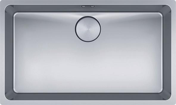 Franke Unterbauspülen Mythos MYX 110-70 (Aufsatzspülbecken, 74 cm, 44 cm)