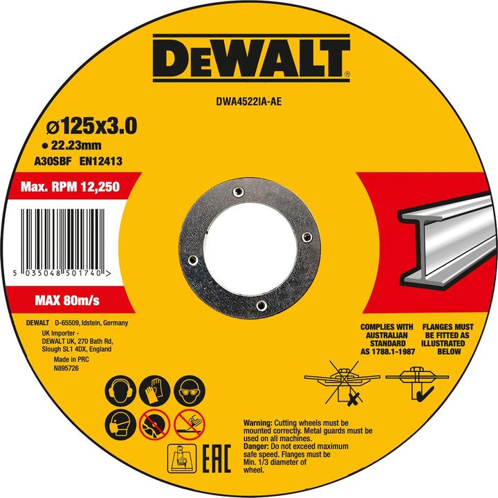 Produktbild DeWalt Trennscheibe
