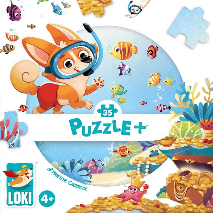 Produktbild Loki Kids Loki Puzzle Tauchen.519239 (70 Teile)