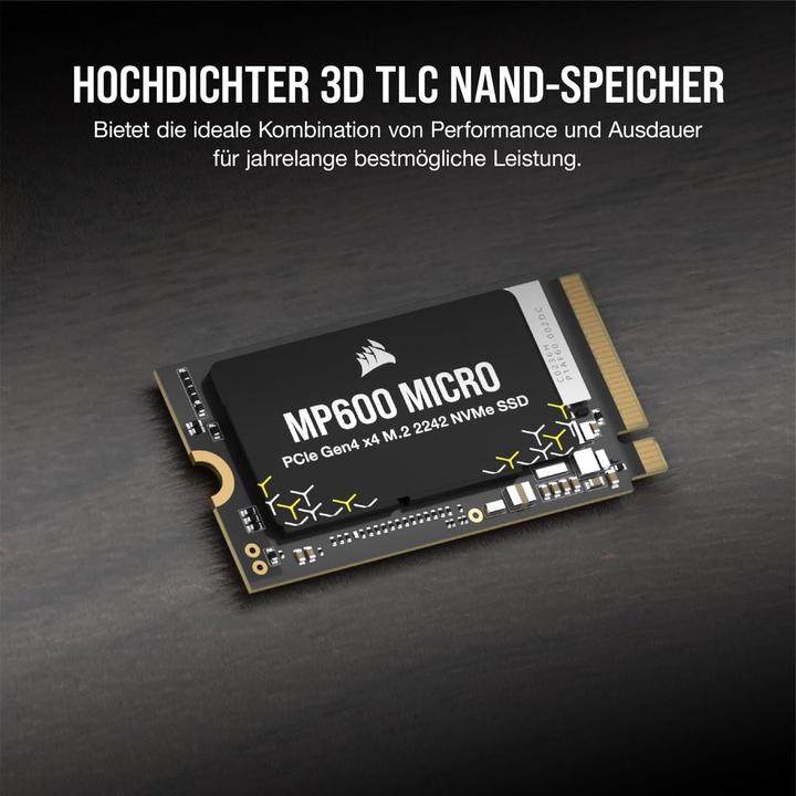 Produktbild Corsair MP600 MICRO (2000 GB, M.2 2242)