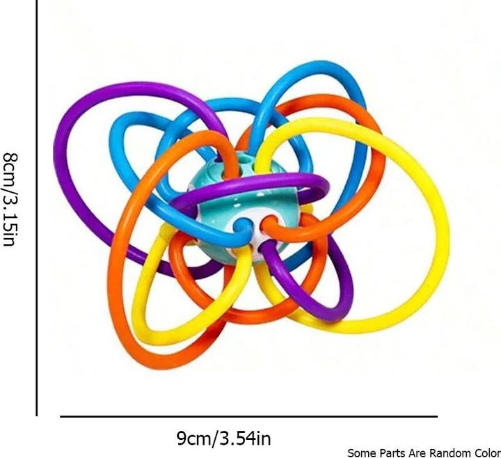 Actual product image Activity Board Grifftrainingsball Handrassel Beissring