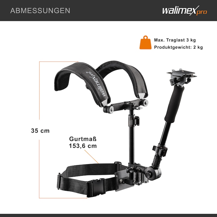 Produktbild Walimex pro pro Schulterstativ (Kunststoff)