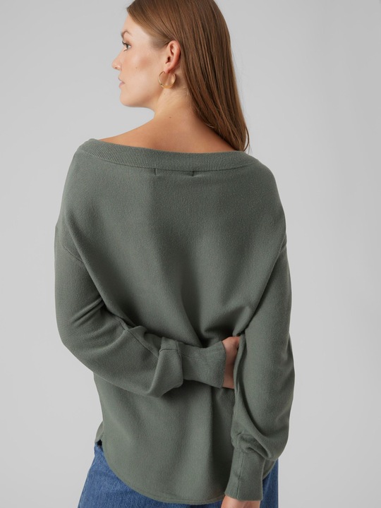 Immagine prodotto Vero Moda VMNANCY LS BOATNECK PULLOVER GA EXC Maglione lavorato a maglia (S)