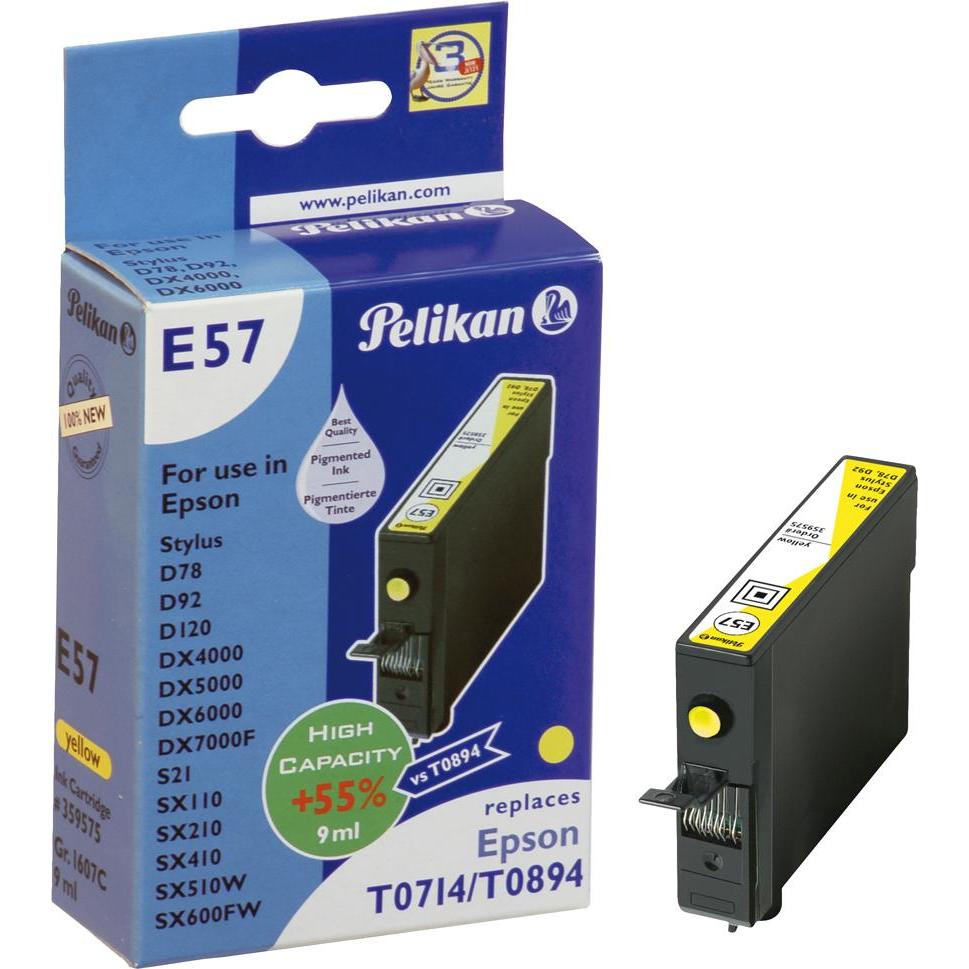 Thumbnail - Pelikan, Druckerpatrone, Stylus D78/D92/DX4000/DX4050 (Y)