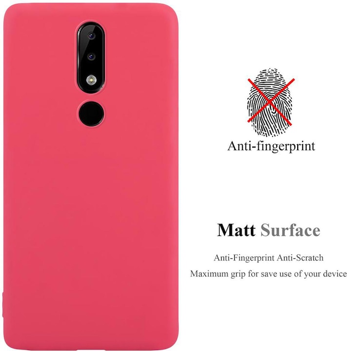 Image du produit Cadorabo Couverture TPU Candy (Nokia 5.1 Plus, LG X5)