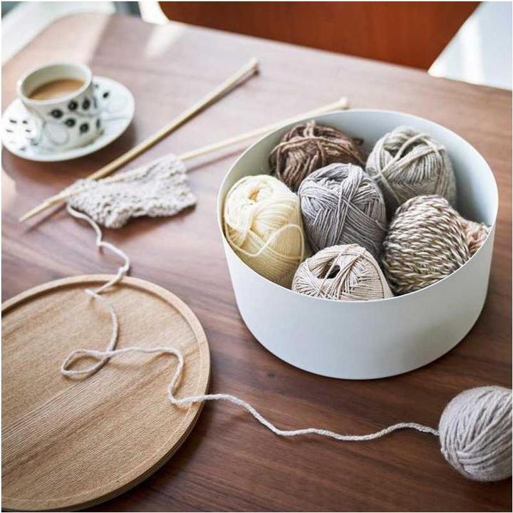 Image du produit Yamazaki Boîte de rangement profonde avec couvercle RIN (11 x 22 x 11 cm, 7.20 l)