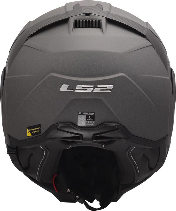 Produktbild LS2 FF910 Advant II Solid Klapphelm Matt-Grau M (M, 57 - 58 cm)