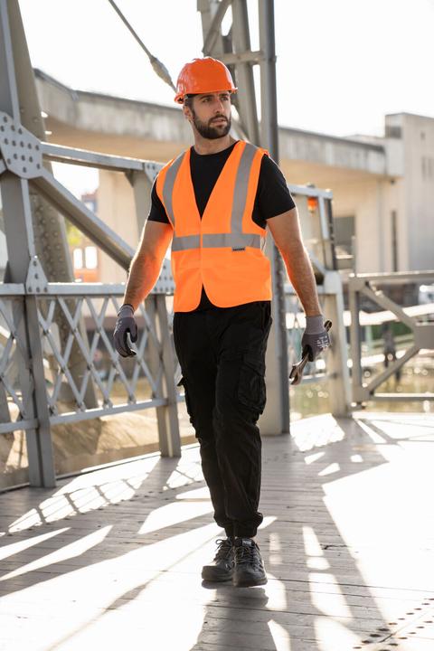 Produktbild Korntex Warnweste mit 3 Reflexstreifen (L)