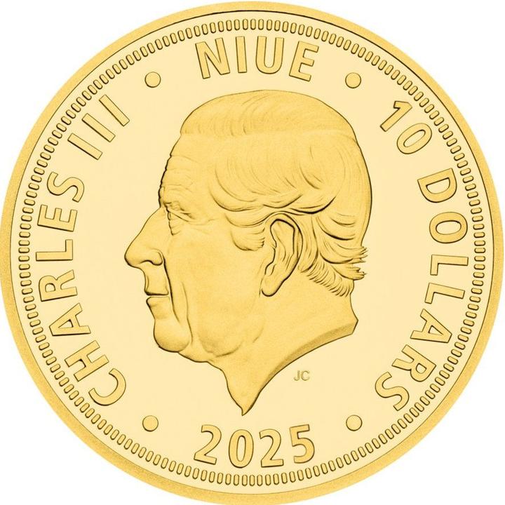 Produktbild Czech Mint Gold Tschechischer Löwe 1/4 oz - PP - 2025 (inkl. Etui und COA) (2025)