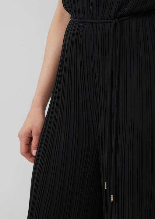 Actual product image S.Oliver Overall Plissierter Jumpsuit aus Chiffon mit Bindegürtel (38)