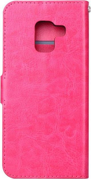 Actual product image MU Classic Crazy Horse Leather Bookcover Case (Samsung Galaxy A8 (2018))