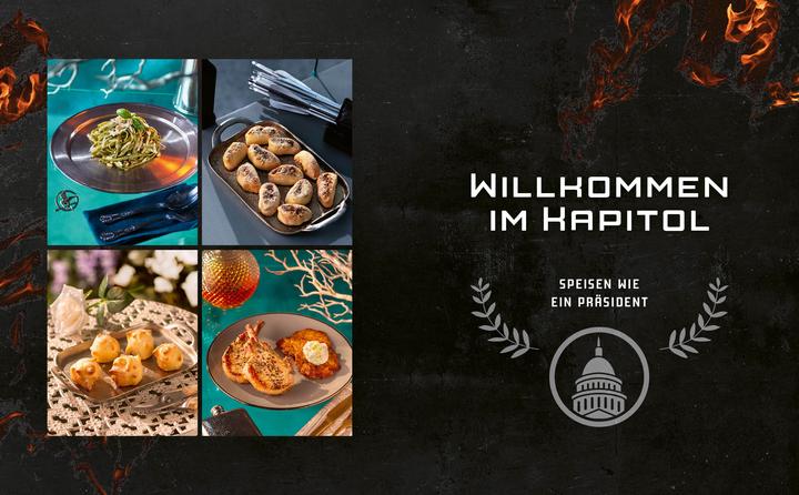 Actual product image Das inoffizielle Kochbuch für Panem-Fans (German, Tom Grimm, 2023)